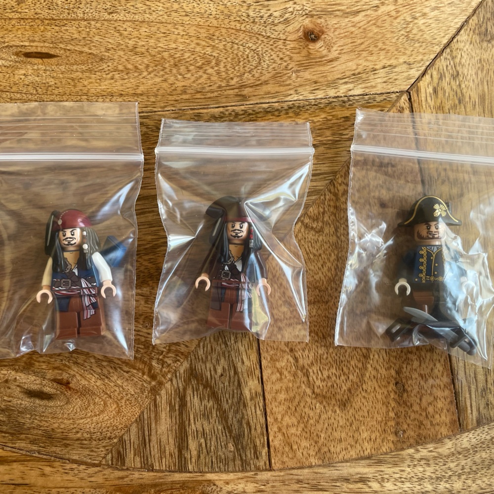 LEGO Pirates of the Caribbean minifigures